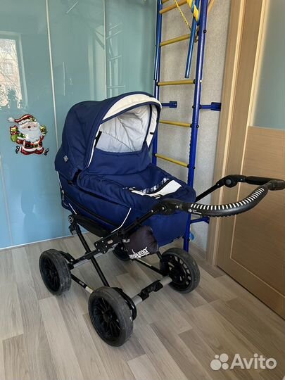 Emmaljunga city cross 2 в 1 + коврик