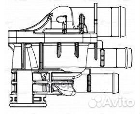 Термостат для а/м Ford Kuga II 13/Focus III 14