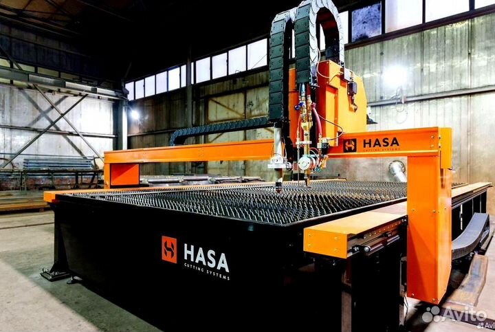 Плазменный станок с чпу по металлу hasa сs-3