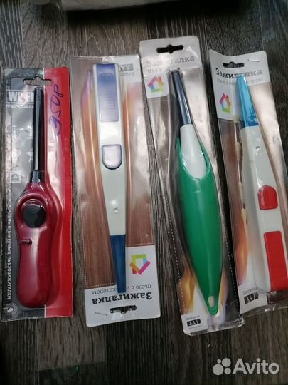 Зажигалка пьезо с индикатором