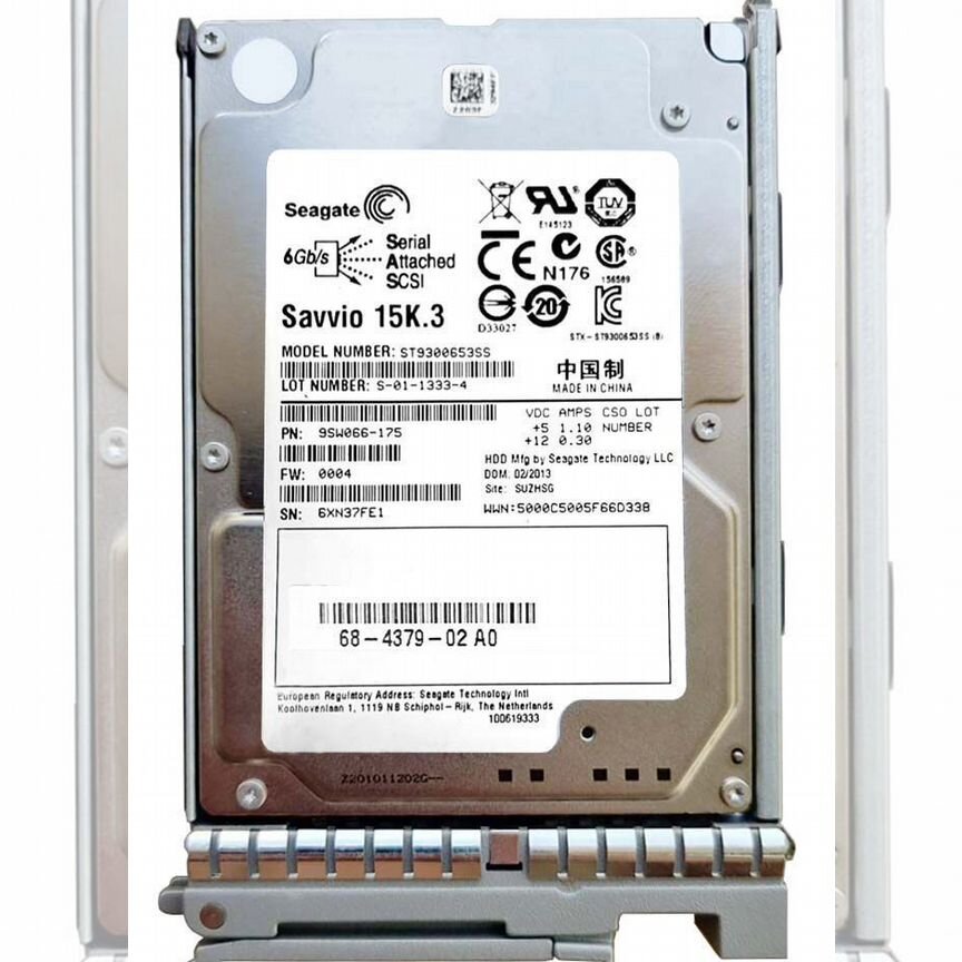 [UCS-HDD300GI2F105] Жесткий Диск Cisco 300gb Sas 2,5 Ucs-Hdd300gi2f105