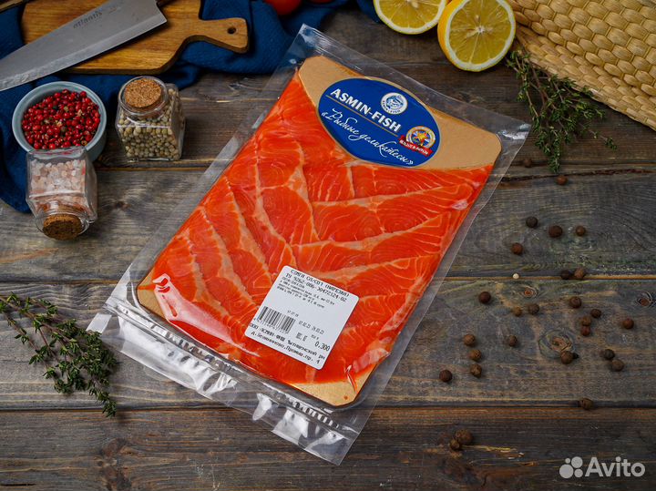 Семга слабосоленая
