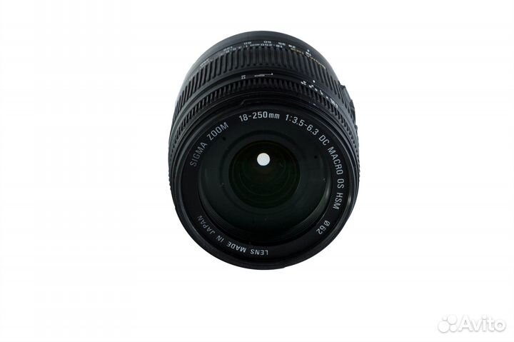 Sigma zoom 18-250mm f3.5-6.3 DC Macro OS HSM для C