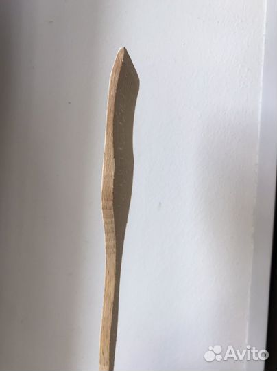 Деревянные лопатка и ложка