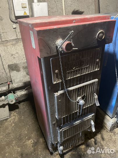 Твердотопливный котел бу