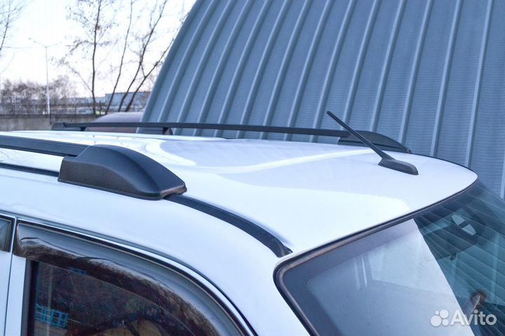 Рейлинги для UAZ Patriot 2005- черные, пт групп