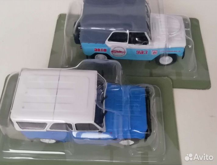 Модели УАЗ-31514 и УАЗ-469 Эльбрус