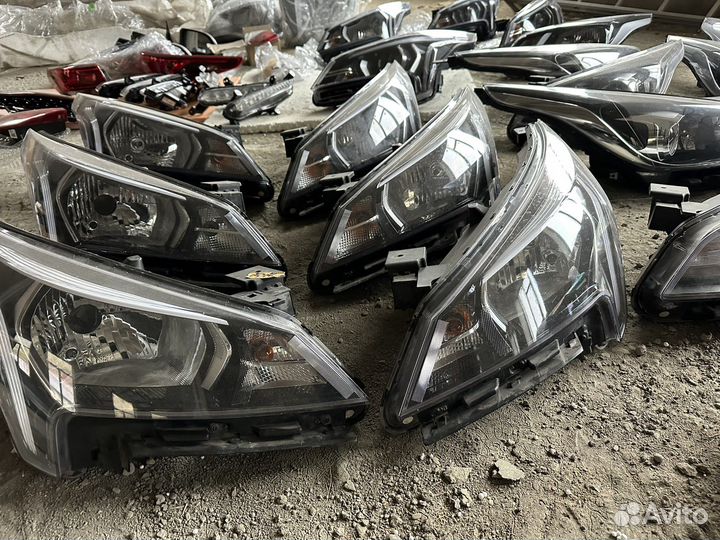 Линзовые фары кия рио 4