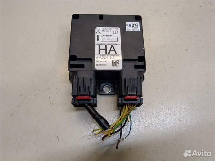 Блок управления airbag Mazda 2, 2007