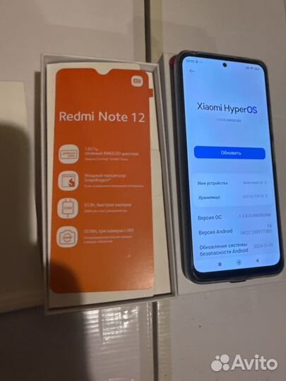 Xiaomi Redmi Note 12, 6/128 ГБ