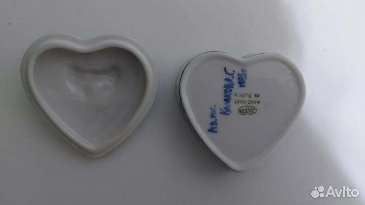Шкатулка гжель