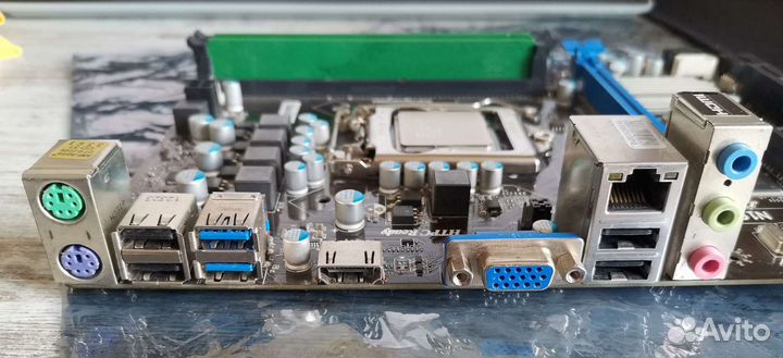 Мат. плата MSI B75MA-E33 + цп i5 2500 + 8 Гб DDR3