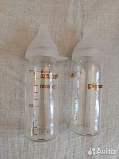 Стеклянные бутылочки для недоношенных