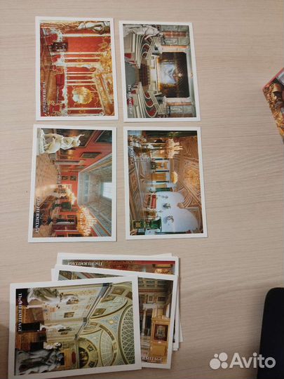 Открытки. Эрмитаж. Интерьеры. Набор