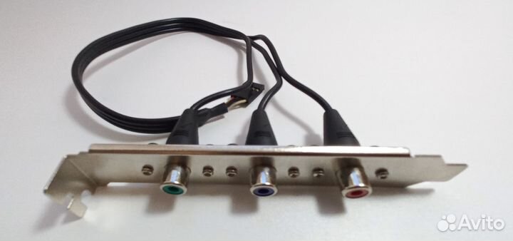 Планка портов 3-х Audio 3.5 мм Out (Jack)