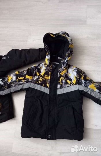 Куртка зимняя мальчик 104-110