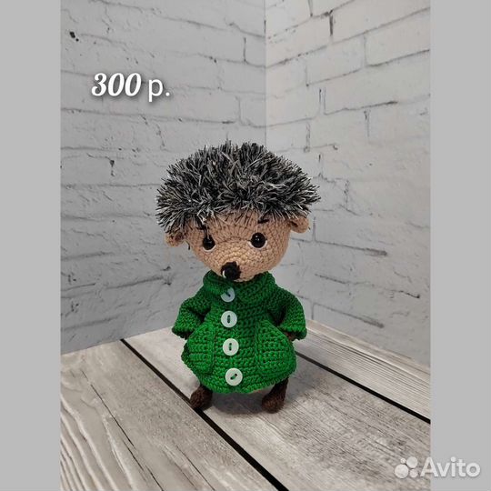 Вязаные игрушки ручной работы