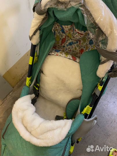 Детские санки коляска бу