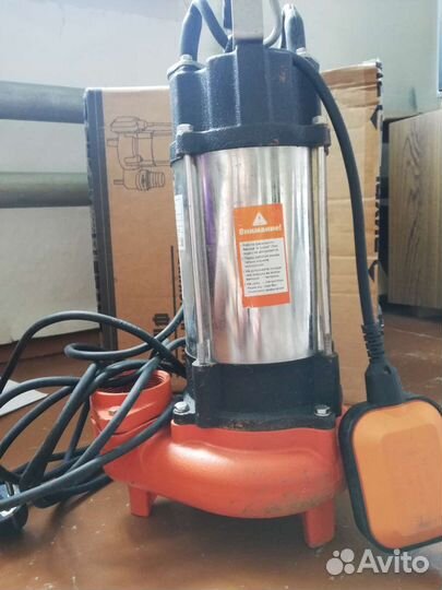 Фекальный насос бу