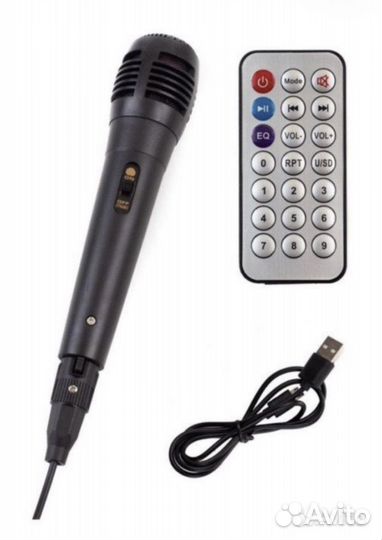 Колонка Speaker ZQS-6201 с микрофоном