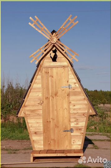 Уличный туалет с установкой PRO881