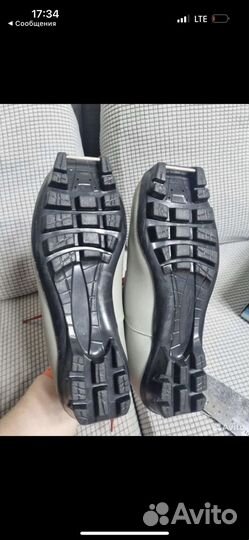 Лыжные ботинки 38