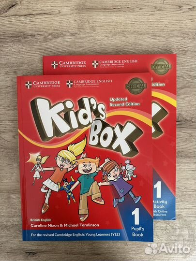 Пособие учебник Kids box 1