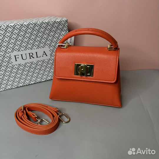 Сумка Furla оранжевая