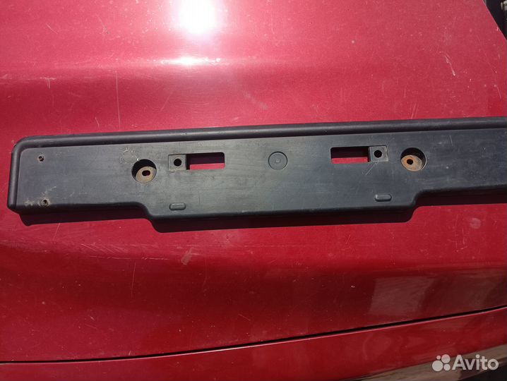 Накладка под номер Toyota Land Cruiser Prado 150