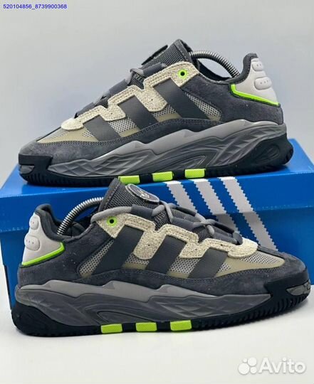 Кроссовки Adidas Niteball Grey (Арт.83752)