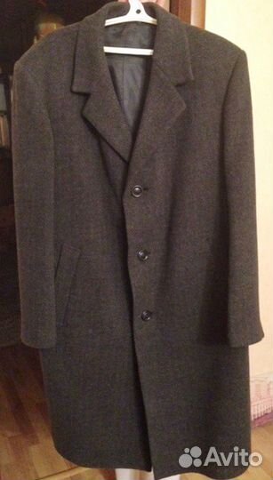 Продается новое мужское шерстяное пальто