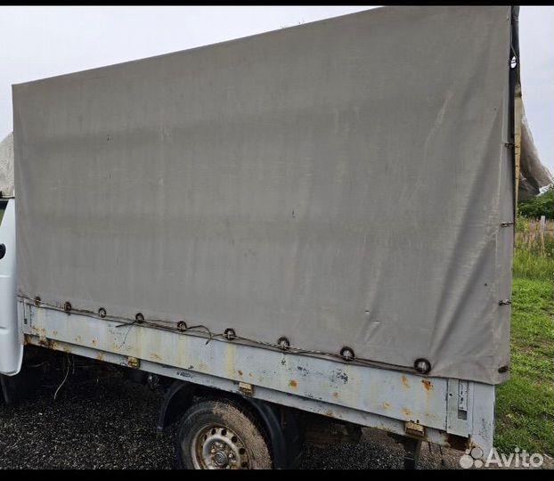 Кузов бортовой тентованный на Хендай Портер1