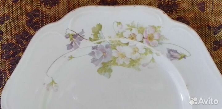 Тарелка фарфор.Кузнецов
