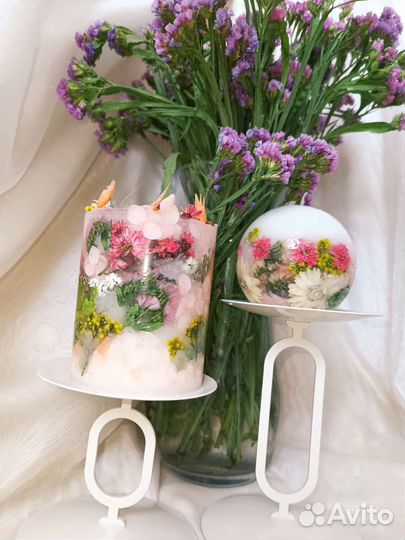 Наборы цветочных свечей