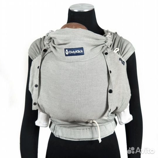 Слинг didymos DidyKlick Silver дидиклик