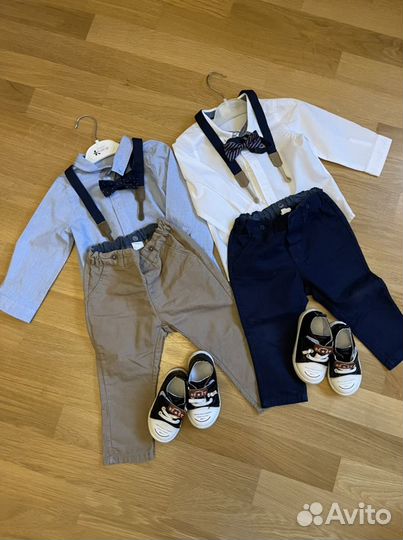 Комплект для двойни 80-86 на годик