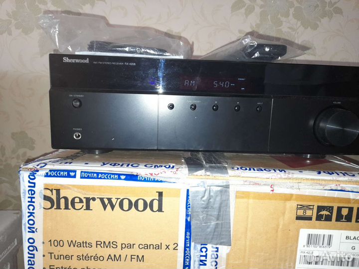 Ресивер sherwood rx-4208 am/fm