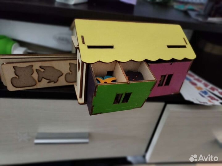 Деревянные развивающие игрушки монтессори