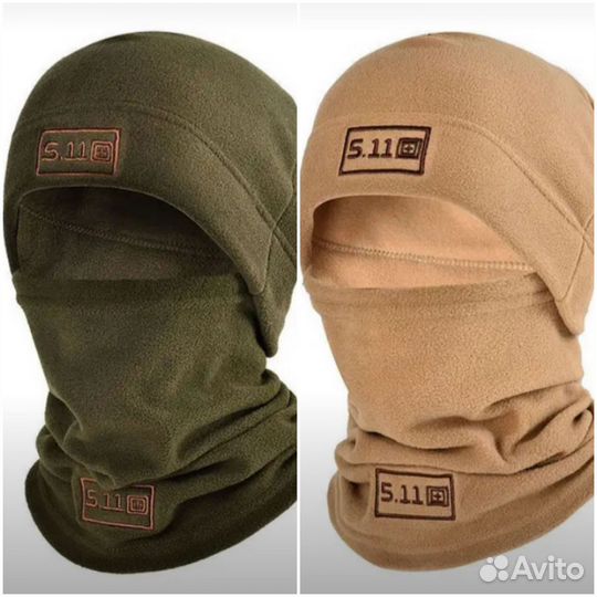 Шапка + бафф 5.11 флис (разные цвета)