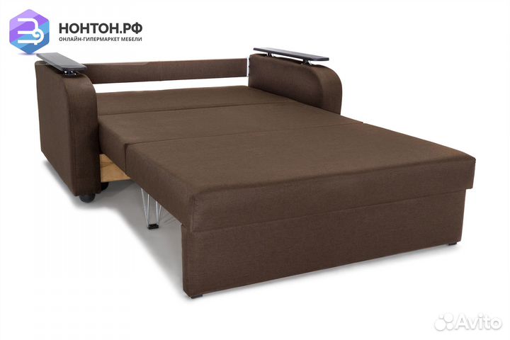 Диван аккордеон Лайт коричневый