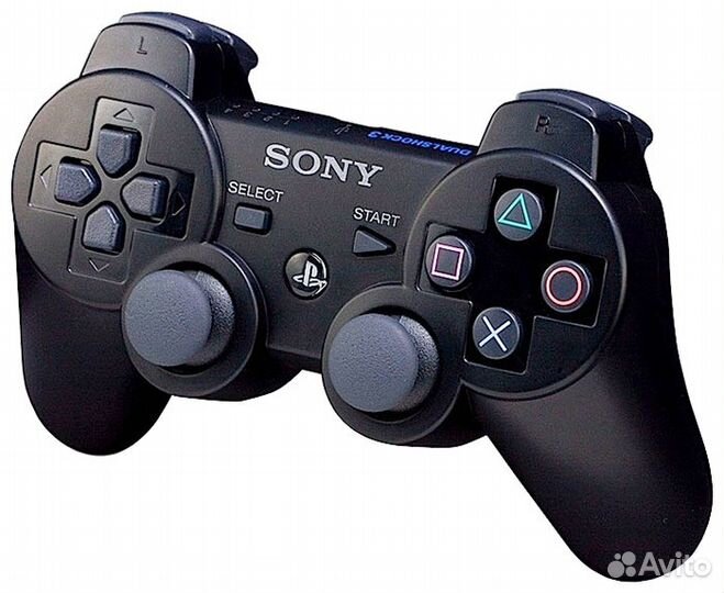 Геймпад джойстик Dualshock 3 для PS3 черный