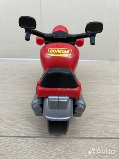 Игрушечный мотоцикл. Полесье