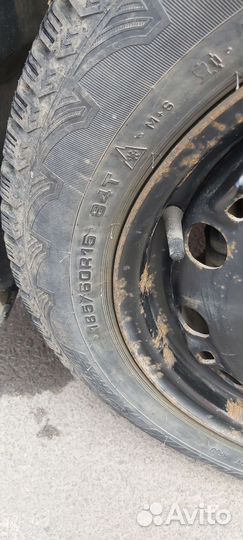Шины с дисками 185 60r15 бу