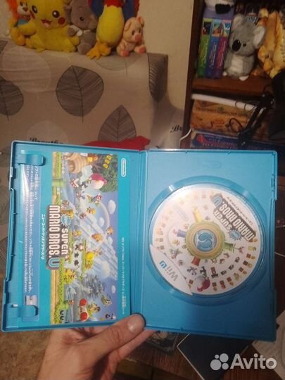Диск Super mario bross Wiiu