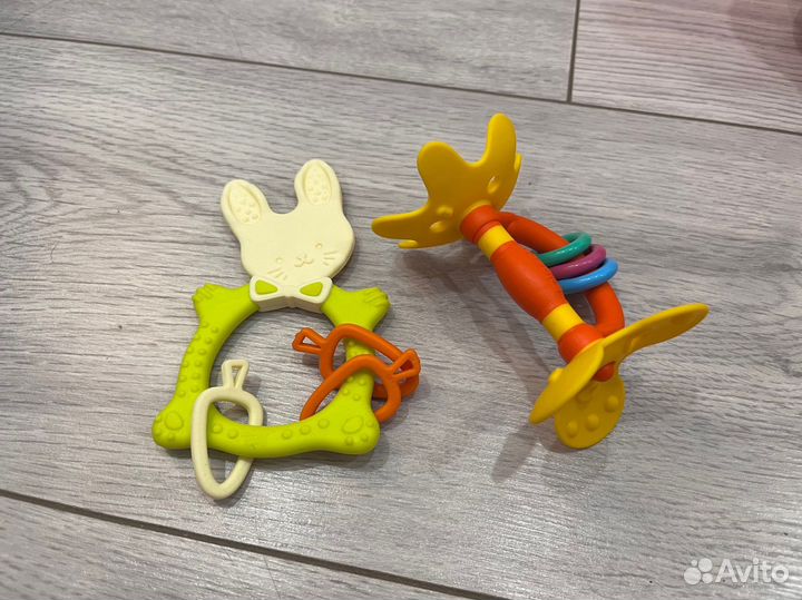 Грызунки игрушки погремушки