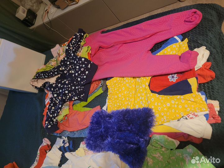 Вещи пакетом на девочку 80 86
