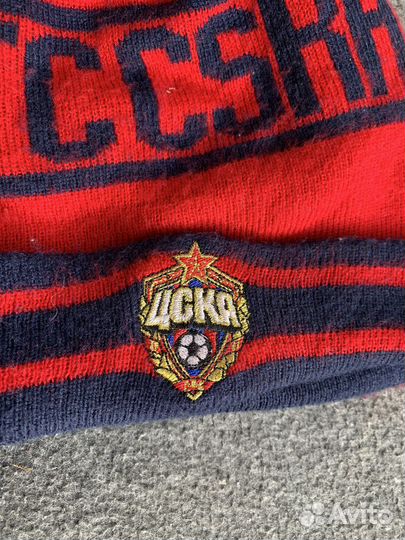 Мужская шапка цска мерч