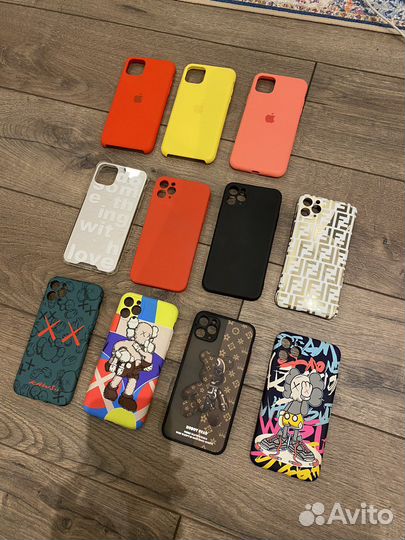 Чехолы на iPhone 11 pro max цена за 11 шт