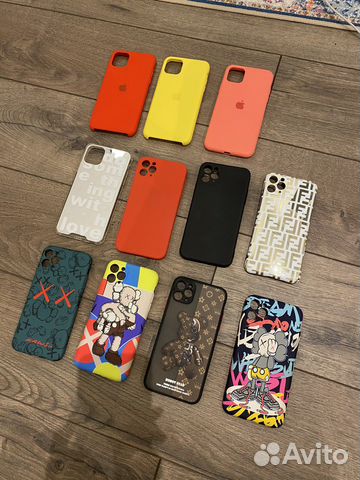 Чехолы на iPhone 11 pro max цена за 11 шт