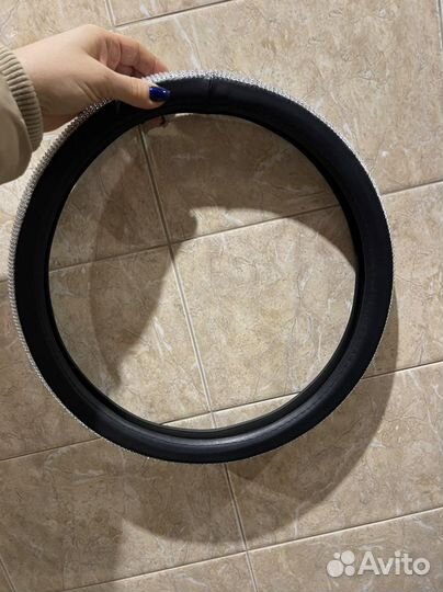 Чехол на руль со стразами